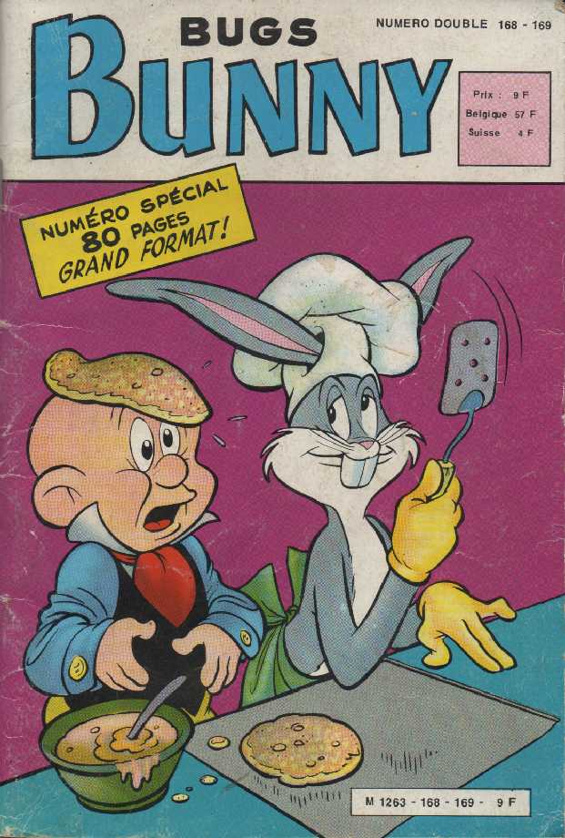 Scan de la Couverture Bugs Bunny n 168